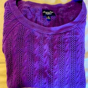 American Eagle Cable Knit Sweater
